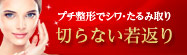 プチ整形でシワ・たるみ取り アンチエイジング術 切らない若返り.jp