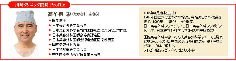 川崎クリニック院長プロフィール